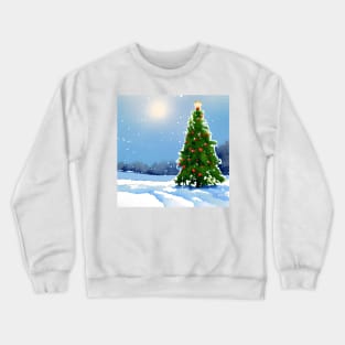 Christmas forest Crewneck Sweatshirt